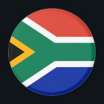 south africa flag magnet<br><div class="desc">Flag of South Africa. The flag of South Africa was adopted on 27 April 1994, at the beginning of South Africa's 1994 general election, to replace the flag that had been used since 1928. The new national flag, designed by State Herald Frederick Brownell, was chosen to represent the new democracy....</div>