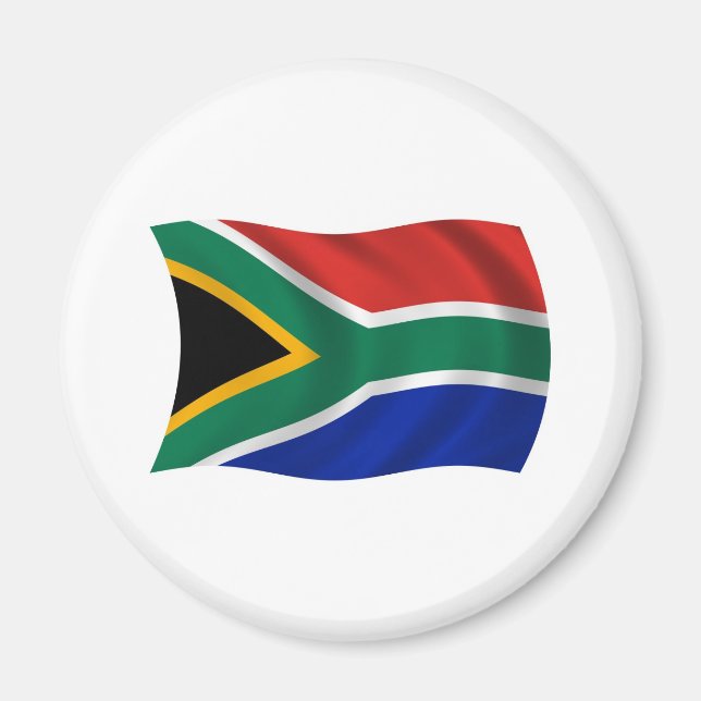 South Africa Flag Magnet (Front)