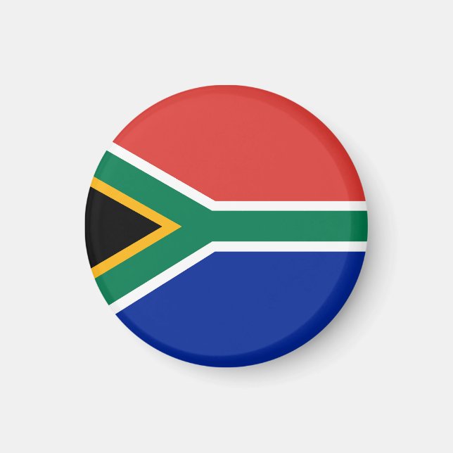 South Africa flag Magnet (Front)