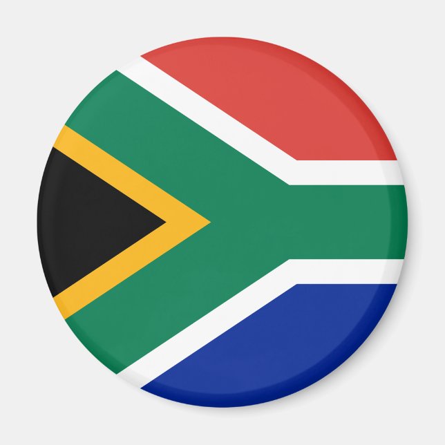 South Africa Flag Magnet (Front)