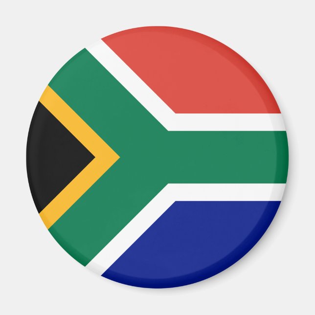 South Africa Flag Magnet (Front)