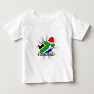 South Africa Flag Map 2.0 Baby T-Shirt