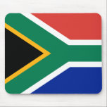 South Africa Flag Mouse Pad<br><div class="desc">Customisable World Flag Products - Please feel free to add your own text.</div>