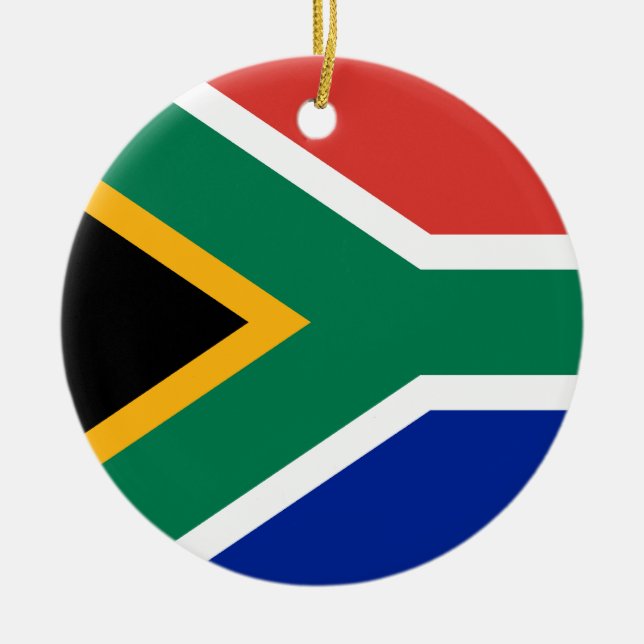 South Africa Flag Ornament (Front)