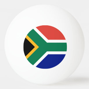 South Africa Flag Ping Pong Ball
