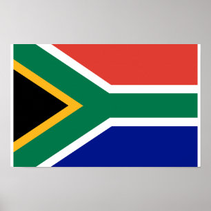 South Africa flag Poster