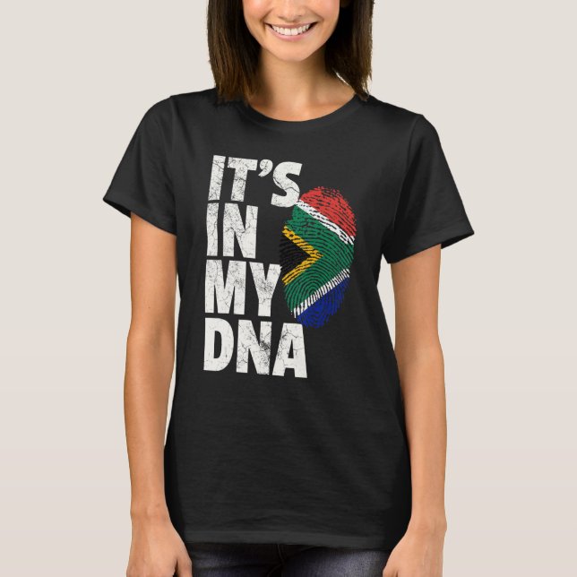 South Africa Flag  Pride Country Home Nation T-Shirt (Front)