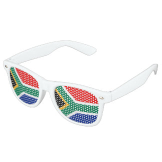 South Africa Flag Retro Sunglasses