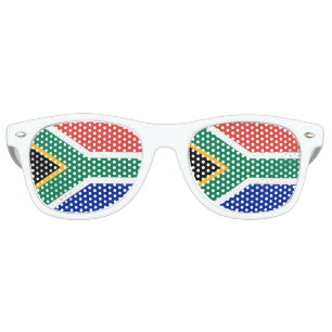 South Africa Flag Retro Sunglasses