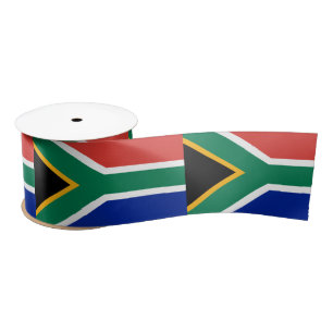 South Africa Flag Satin Ribbon