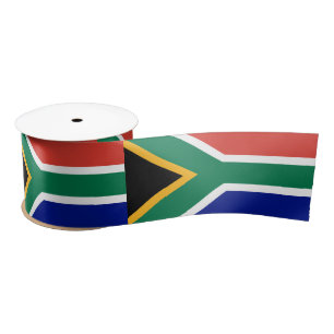 South Africa Flag Satin Ribbon