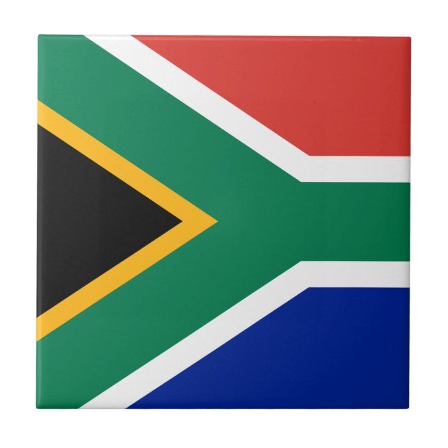 South Africa Flag Tile (Front)