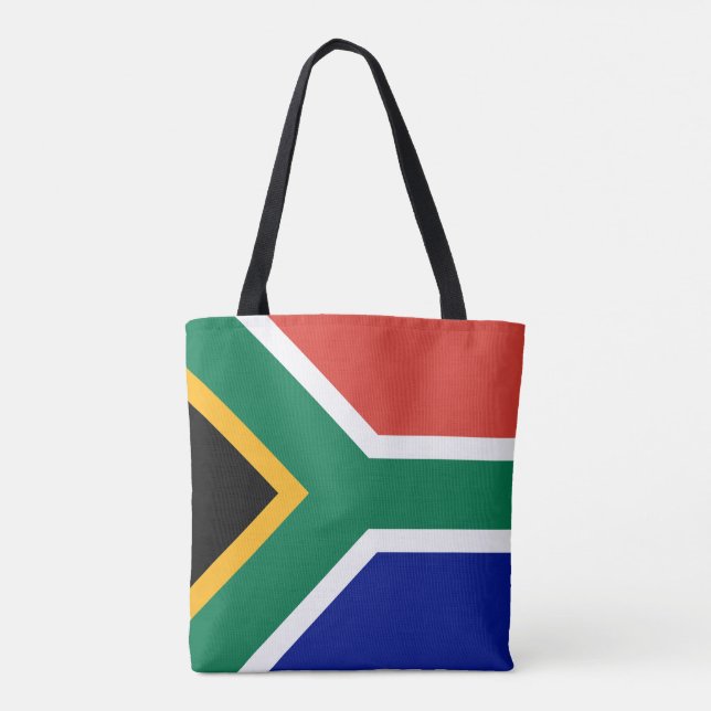 South Africa Flag Tote Bag (Back)