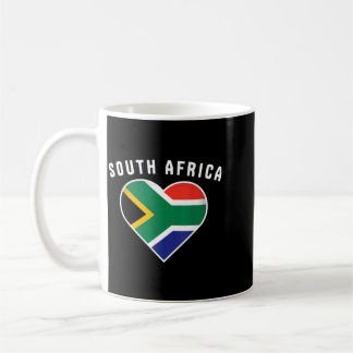 South Africa Flag Travel Heritage Design Coffee Mug