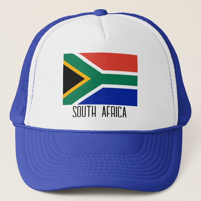 South Africa Flag Trucker Hat (Front)