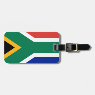 South Africa Flag - Vlag van Suid-Afrika Luggage Tag