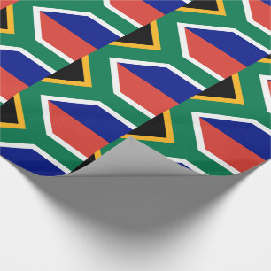 South Africa Flag Wrapping Paper