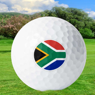South Africa Golf Balls, Flag Golfers / Patriots Golf Balls