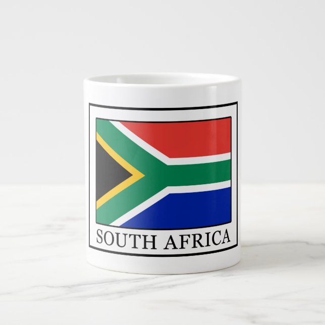 South Africa Large Coffee Mug (Front)