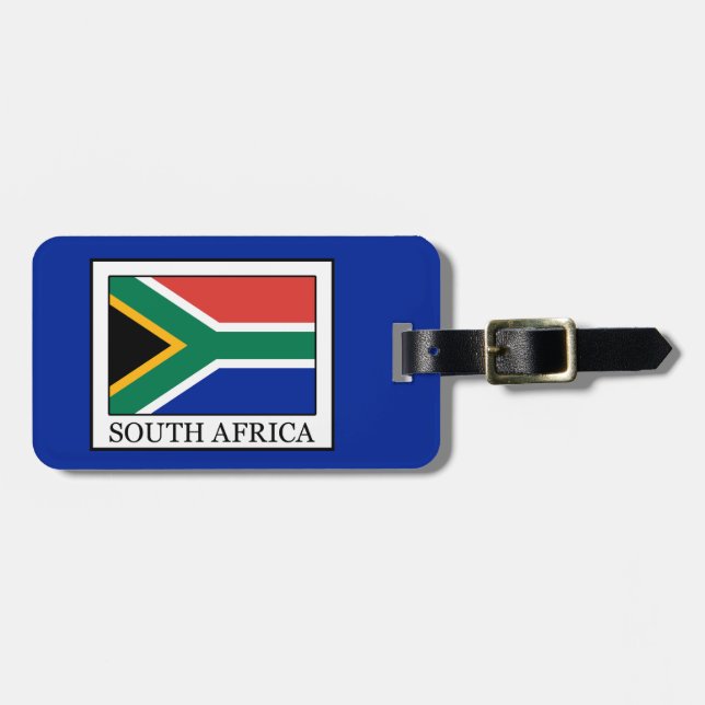 South Africa Luggage Tag (Front Horizontal)