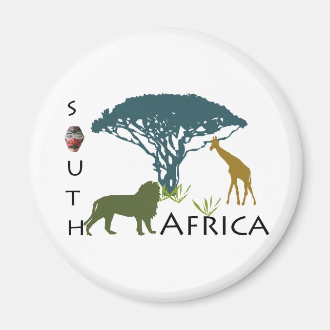 South Africa Magnet (Front)