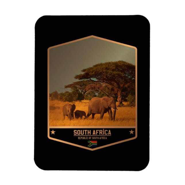 South Africa Magnet (Vertical)