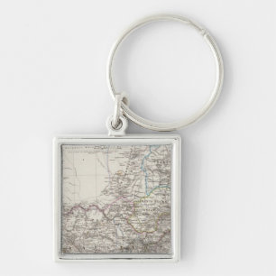 South Africa Map Key Ring