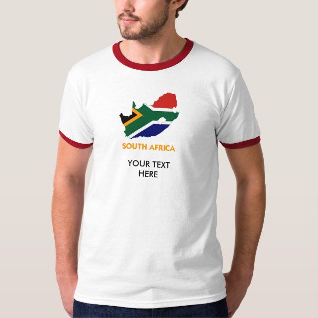 SOUTH AFRICA MAP T-Shirt (Front)