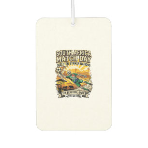 South Africa Match Day Skeleton Striker Nations Hi Car Air Freshener