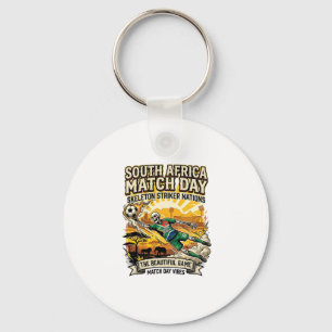 South Africa Match Day Skeleton Striker Nations Hi Key Ring