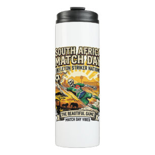 South Africa Match Day Skeleton Striker Nations Hi Thermal Tumbler