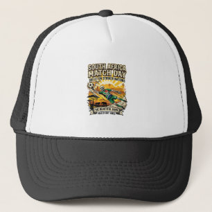 South Africa Match Day Skeleton Striker Nations Hi Trucker Hat