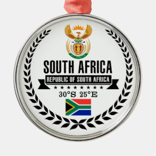 South Africa Metal Tree Decoration