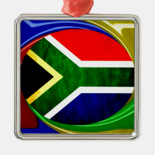 South Africa Metal Tree Decoration