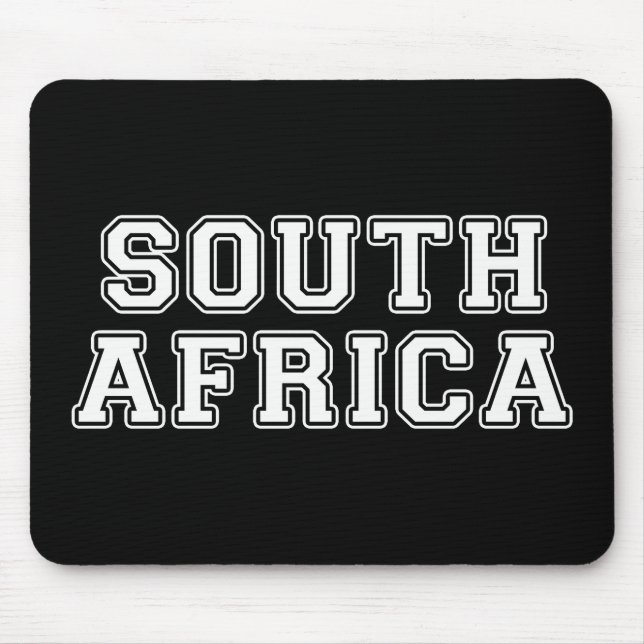 South Africa Mouse Pad (Front)