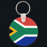 South Africa National World Flag Key Ring<br><div class="desc">Want everybody to know you represent a certain country? Show off your national pride with this flag of the world product. This item displays a world flag featuring the flag of South Africa.
Visit World Flags Poster at https://www.zazzle.com/worldflagsposter for more products featuring flags and banners from around the world.</div>