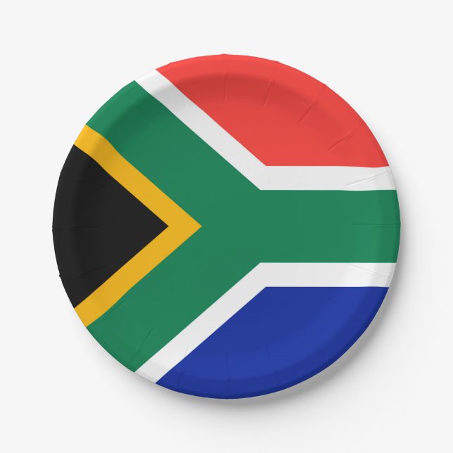 South Africa Paper Plate (Front)