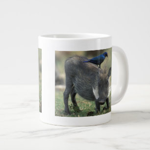South Africa, Pilanesburg GR, Warthog Large Coffee Mug