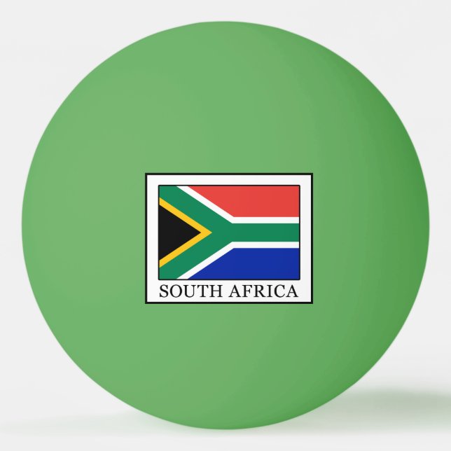 South Africa Ping Pong Ball (Front)