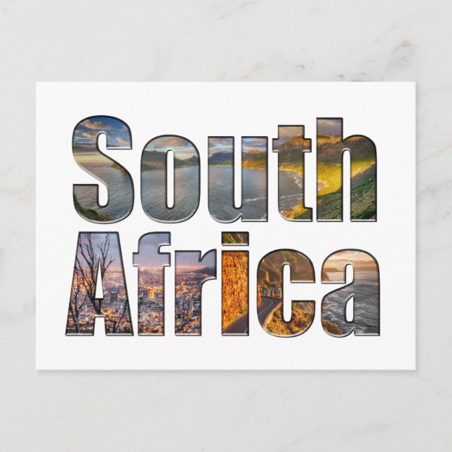 South Africa Postcard (Front)