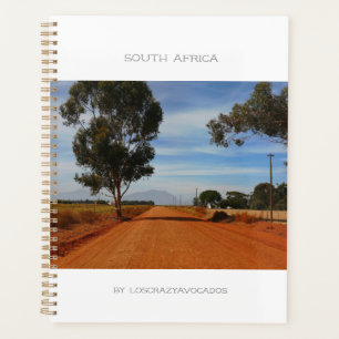 South Africa Road Landscape Travel Planner