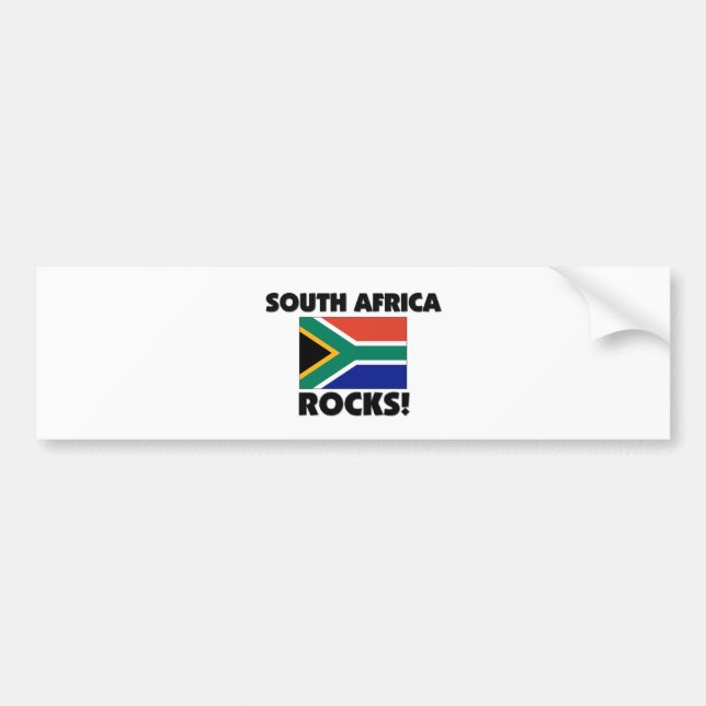 South Africa Rocks Bumper Sticker (Front)