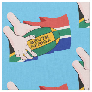 South Africa Rugby Fabric