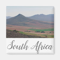 South Africa Rural Landscape Mountain SA Magnet