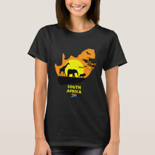 South Africa Safari Savannah Sunset T-Shirt