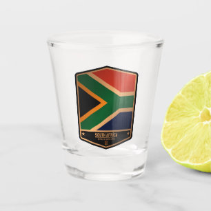 South Africa Shot Glass