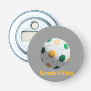 South Africa Soccer Bottle Opener