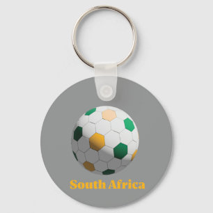 South Africa Soccer Key Ring