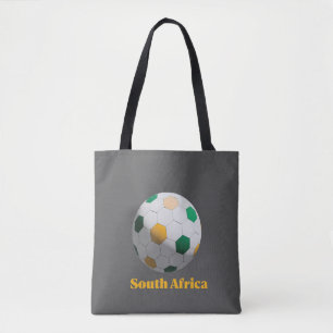 South Africa Soccer Tote Bag