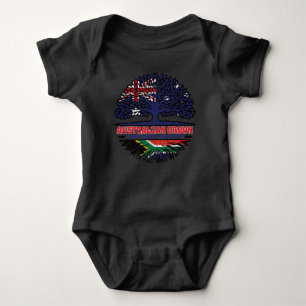 South Africa South African Australian Australia Baby Bodysuit